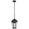 Nuvo East River Outdoor Hanging Lantern 1 Light Matte Black Finish 60/5944 - alternate 1